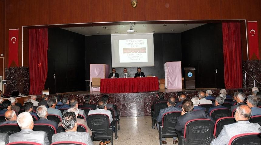 Merkez köylere hizmet götürme birliğinin encümen seçimleri yapıldı