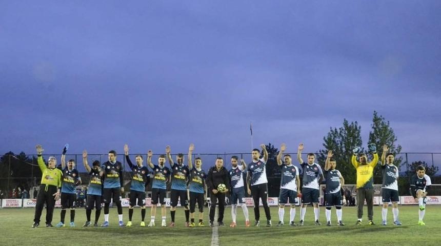Altın Safran Kurumlararası futbol turnuvasında sona gelindi
