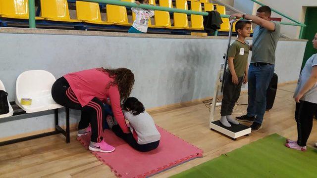 Sungurlu’da öğrencilerin ikinci aşama test ve ölçümleri yapıldı