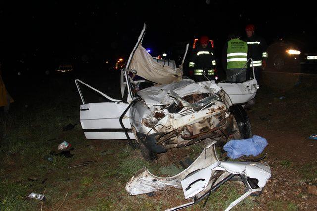 Sollamaktan vazgeçti yine kazaya neden oldu: 2 ölü, 2 yaralı