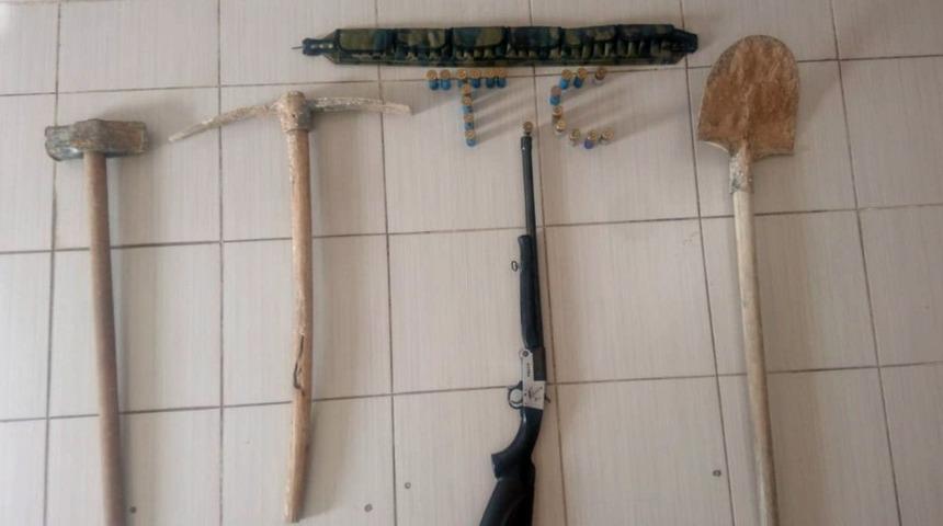 Sit alanında ka&ccedil;ak kazı yapanlara su&ccedil;&uuml;st&uuml;