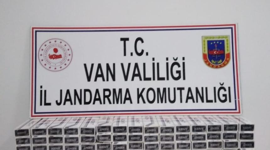 Saray’da bin 960 paket kaçak sigara ele geçirildi