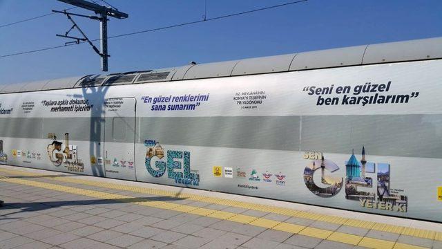 Hazreti Mevlana Anısına özel Rumi Treni oluşturuldu 1