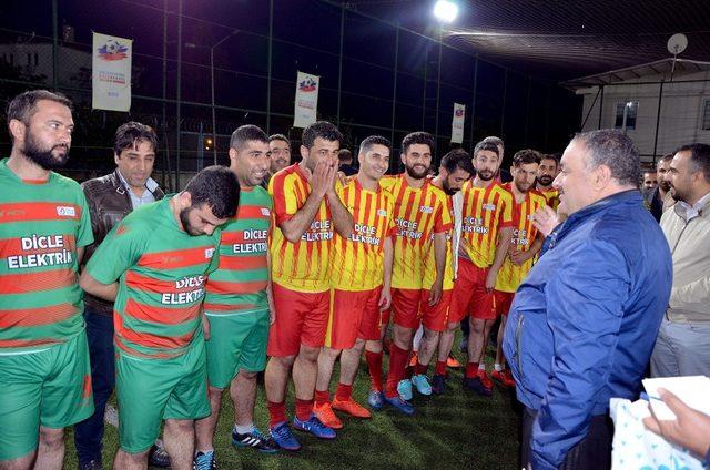 Dicle Elektrik Halı Saha Futbol Turnuvasında şampiyon Şırnak oldu