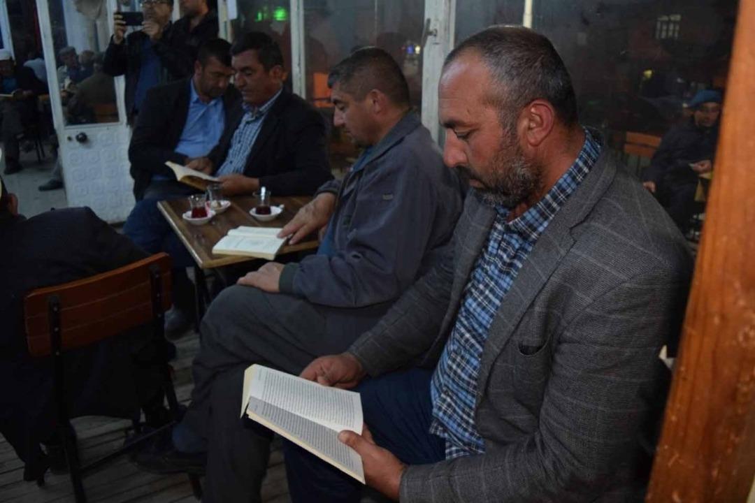 &rsquo;K&ouml;yde zaman durdu kitap okundu&rsquo;