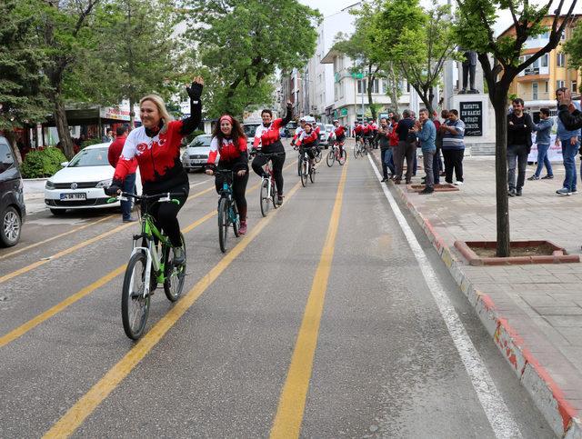 Selanik'ten, Samsun'a 1453 kilometre pedal çevirecekler