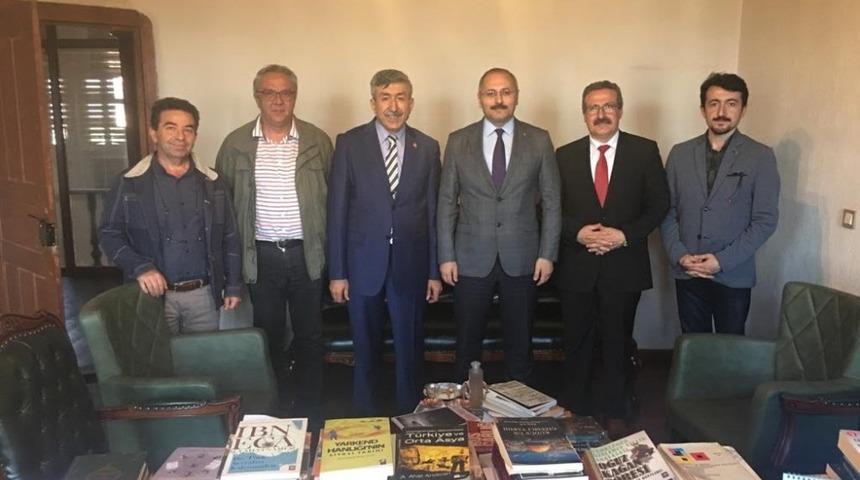 Kaymakam Bilgin, T&uuml;rk Ocağına ziyaret etti