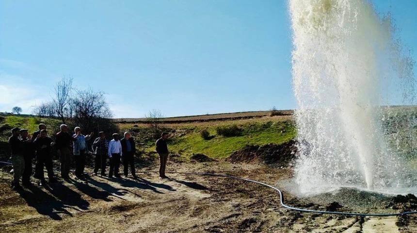 Akpınar&rsquo;da i&ccedil;me suyu sevinci