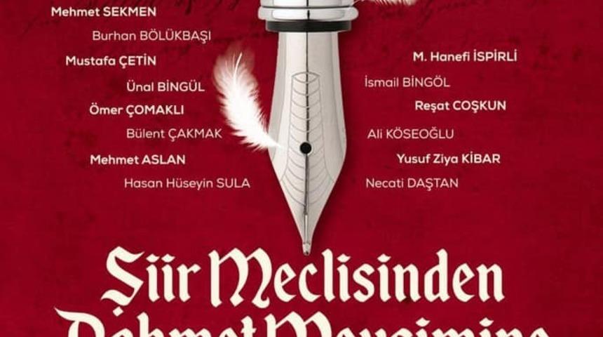 TYB Erzurum Şubesi&rsquo;nin programında Erzurum Protokol&uuml; şiir okuyacak