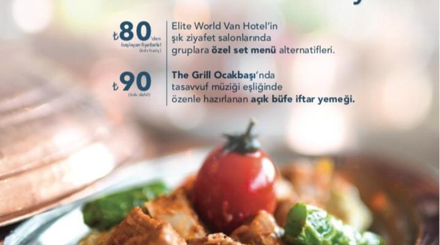 Elite World&rsquo;den 5 yıldızlı iftar keyfi