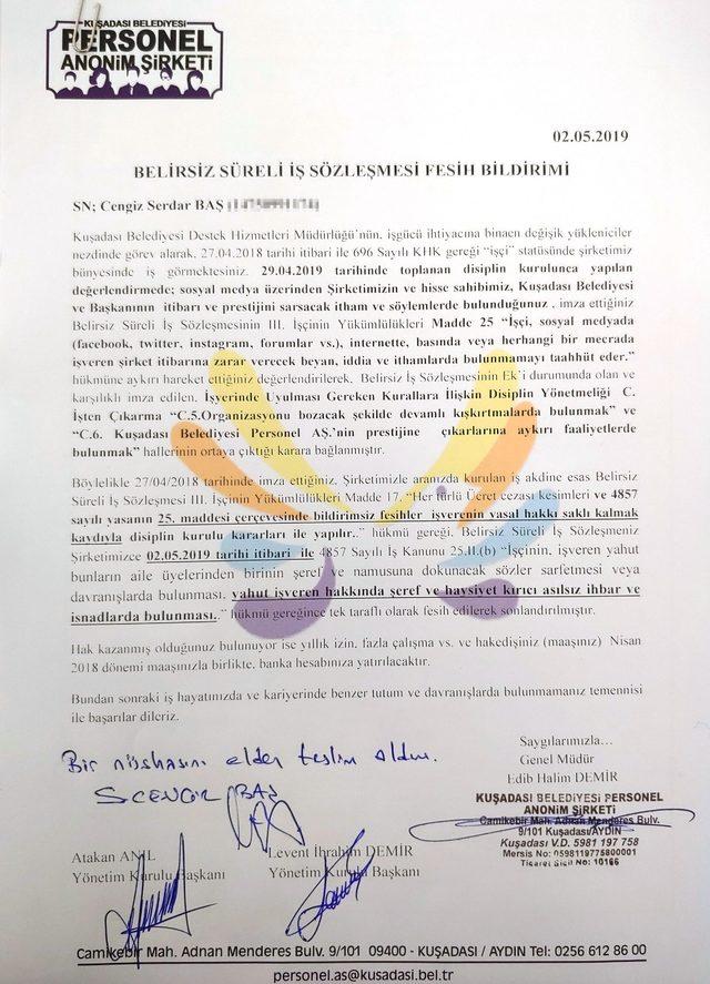 Sosyal medyada paylaşımları işinden etti 1