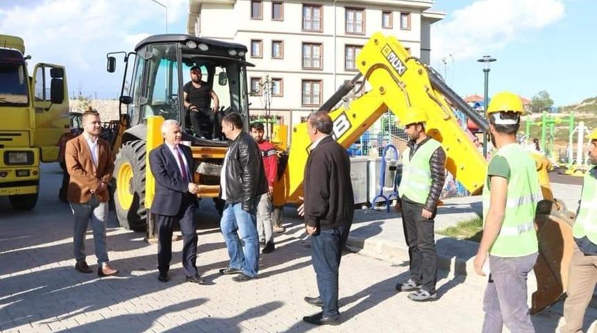 Bucak&rsquo;ta doğalgaz &ccedil;alışmaları yeniden başladı
