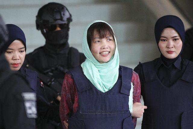 Kim Jong Nam suikastı sanığı Vietnamlı kadın tahliye edildi