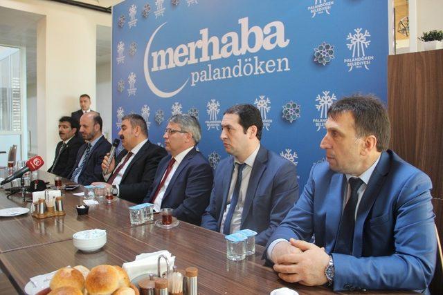 Palandöken Belediyesi’nden basın mensuplarına  ‘Hoş geldin Ramazan’ organizasyonu