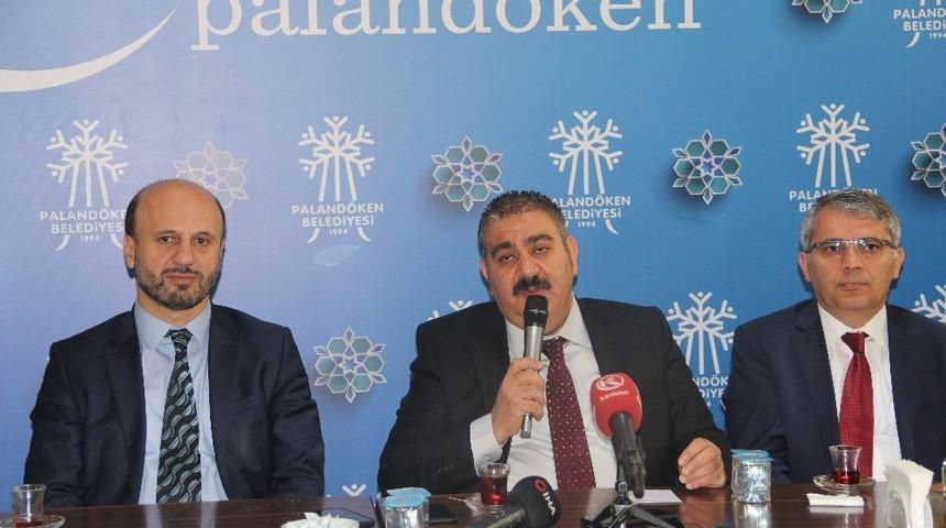 Palandöken Belediyesi’nden basın mensuplarına  ‘Hoş geldin Ramazan’ organizasyonu