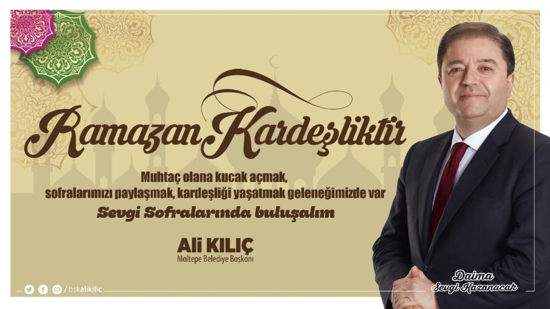 Maltepe&rsquo;de Ramazan &rsquo;Sevgi Sofraları&rsquo;nda yaşanacak
