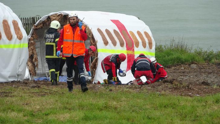 Havalimanında gerçeğini aratmayan uçak kazası tatbikatı G3