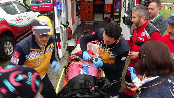 Havalimanında gerçeğini aratmayan uçak kazası tatbikatı G4