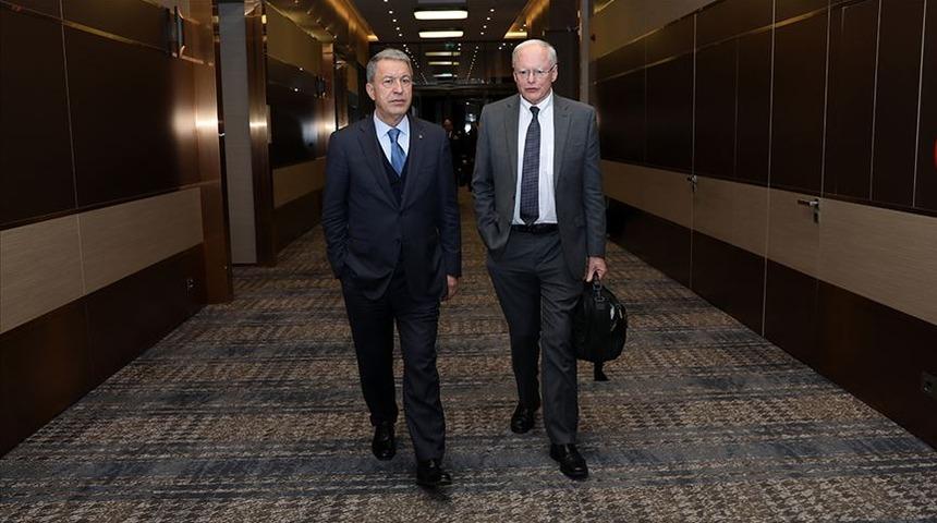 Milli Savunma Bakanı Akar: Görüşlerimize yaklaştıklarını görmekten mutlu oldum