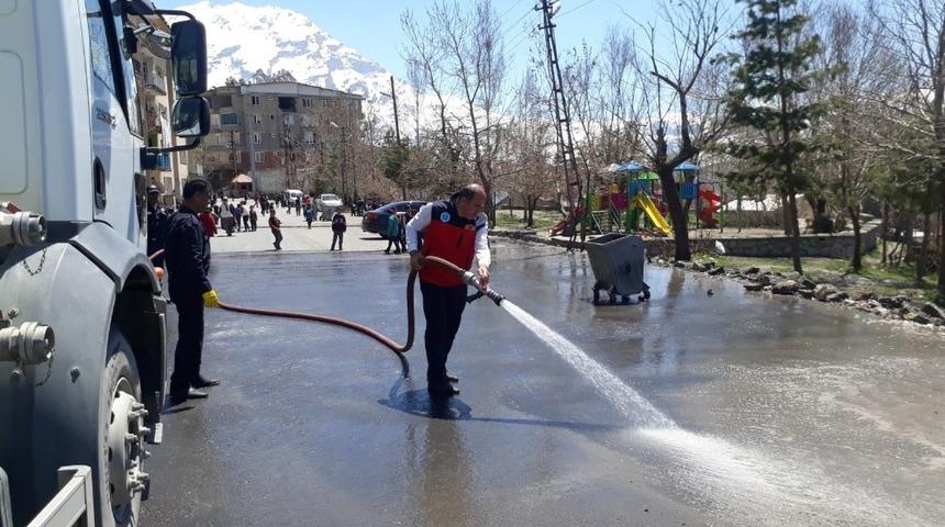 Hakkari&rsquo;de temizlik kampanyası devam ediyor