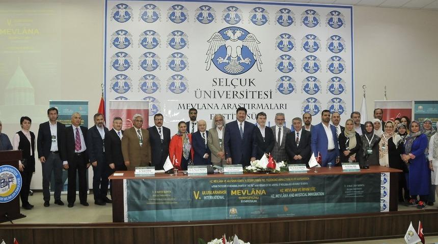 Sel&ccedil;uk&rsquo;ta &ldquo;5&rsquo;inci Uluslararası Mevlana Sempozyumu&rdquo; yapıldı