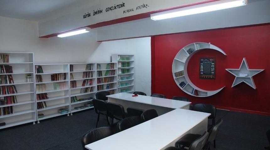 Şehidin ismi k&uuml;t&uuml;phanede yaşayacak