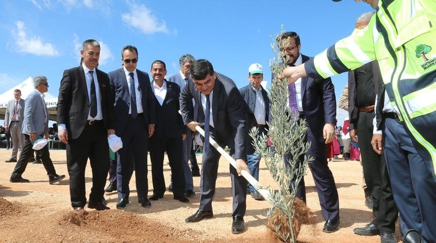 Şehitkamil 18’inci ormanına kavuştu