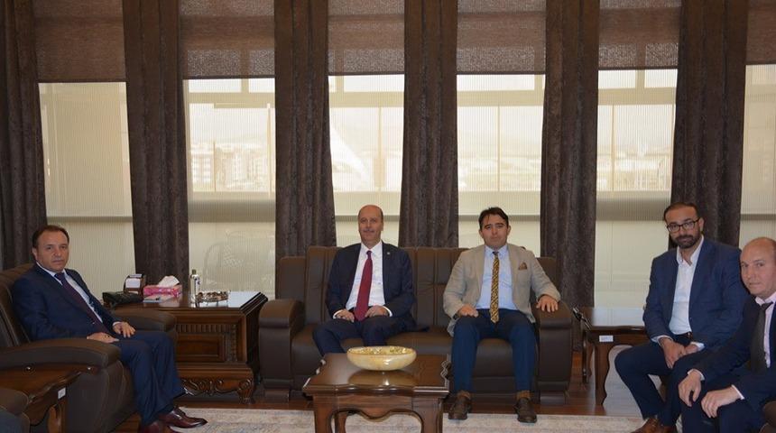 Rektör Karakaş’a hayırlı olsun ziyaretleri