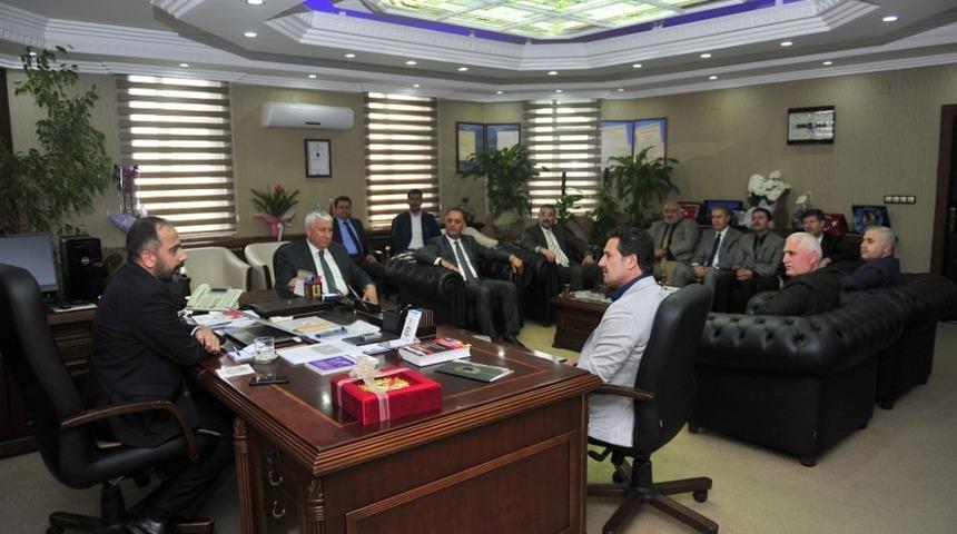 İl müdürlerinden Rektör Şevli’ye ziyaret