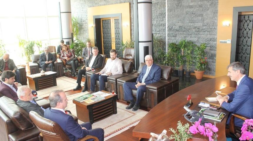 SGB’den Başkan Alemdar’a hayırlı olsun ziyareti