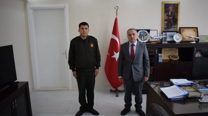 Kula&rsquo;nın yeni askerlik şube başkanı g&ouml;reve başladı