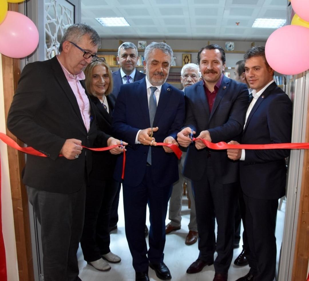 KYK Samsun Kız &Ouml;ğrenci Yurdu Yeni K&uuml;t&uuml;phanesi a&ccedil;ıldı