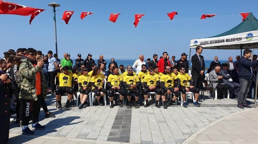 19 g&uuml;n k&uuml;rek &ccedil;ekerek İstanbul&rsquo;dan Samsun&rsquo;a gelecekler