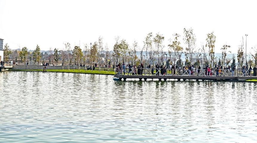 Millet bah&ccedil;esindeki g&ouml;lette bakım &ccedil;alışması yapılacak