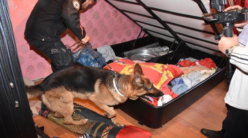 Antalya&rsquo;da hava destekli uyuşturucu operasyonu