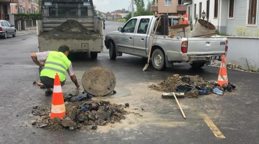 Belediye ekipleri saha çalışmaları aralıksız devam ediyor