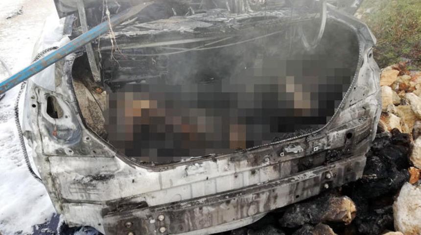 Aracın bagajına bakınca şoke oldular! Küle dönmüş ceset bulundu