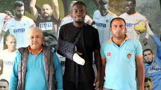 Isaac Sackey'in kaza yerinde düşen altın kolyesini işçiler buldu 
