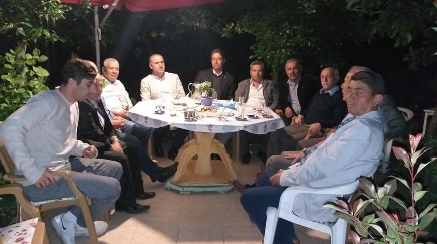 Başkan Kaya&rsquo;dan Aktemur&rsquo;a baş sağlığı ziyareti