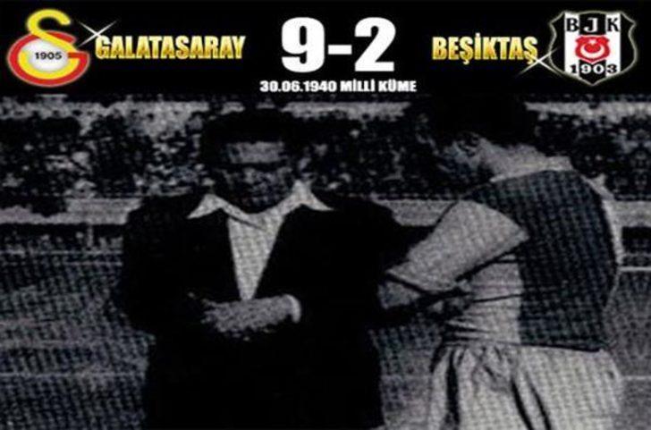 Unutulmaz Beşiktaş - Galatasaray derbi manşetleri 