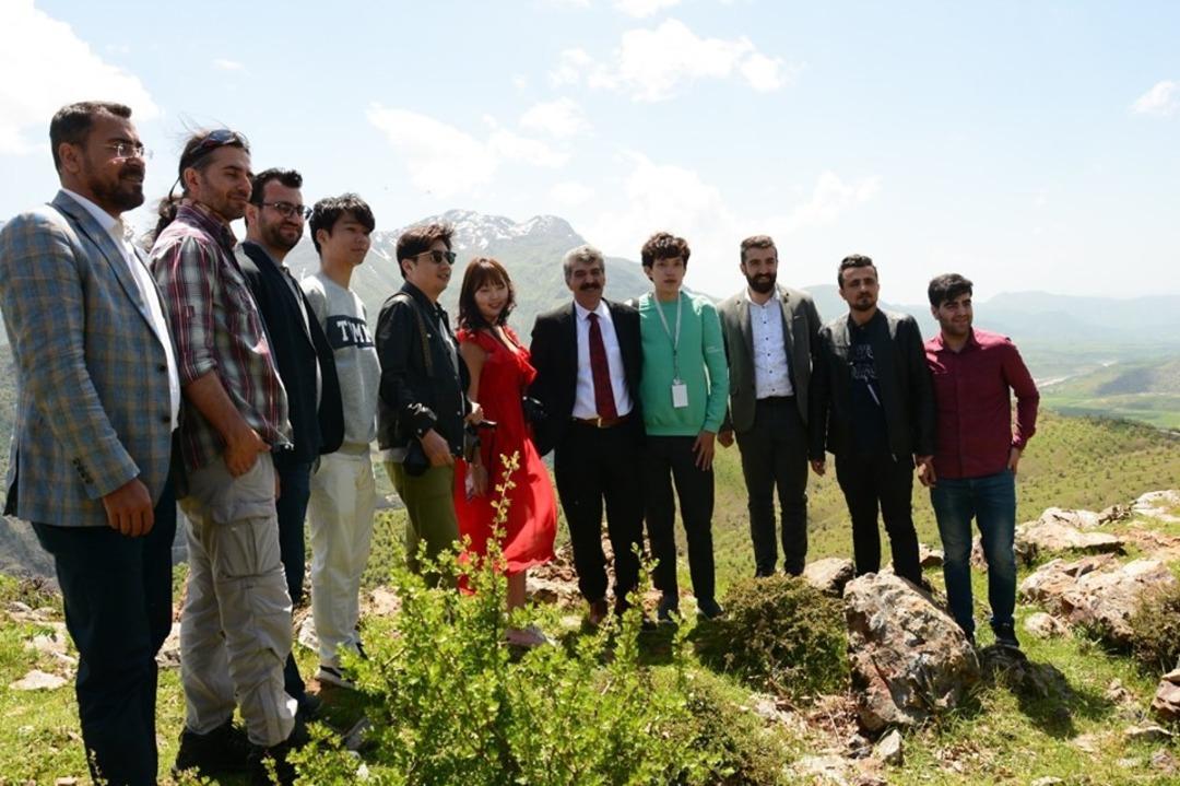 G&uuml;ney Koreli sosyal medya fenomenlerine Sason&rsquo;un g&uuml;zellikleri tanıtıldı