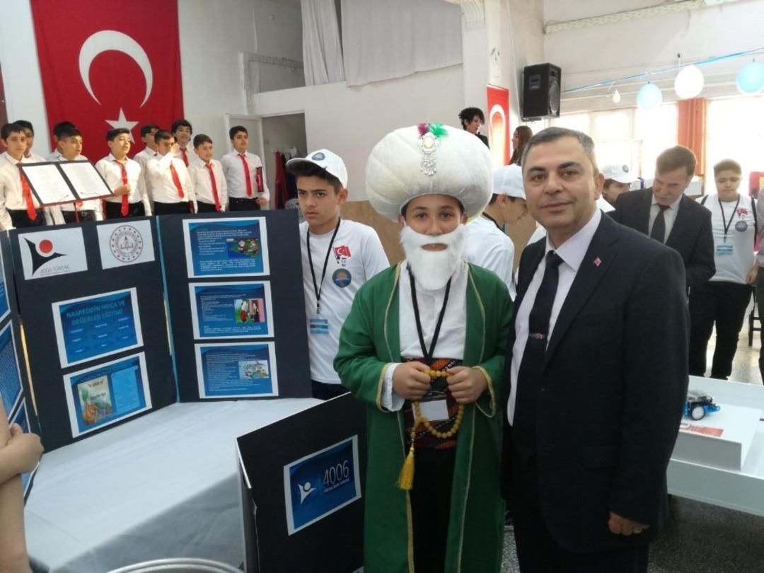 Eskişehir Battalgazi Orataokulu&rsquo;ndan &lsquo;TUBİTAK 4006 Bilim Fuarı Sergisi&rsquo;