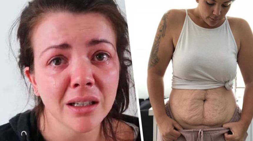 Doğum sonrası v&uuml;cudunu paylaştı! İnternetten destek yağdı