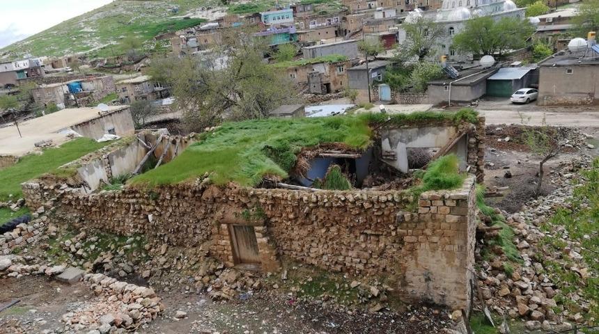 Mazidağı il&ccedil;esinde su baskını