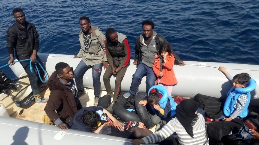 Hamile m&uuml;lteci kadın hastaneye sevk edildi