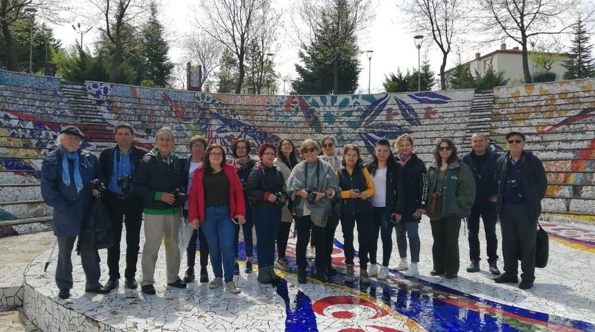 Gelecek At&ouml;lyesinde foto safari