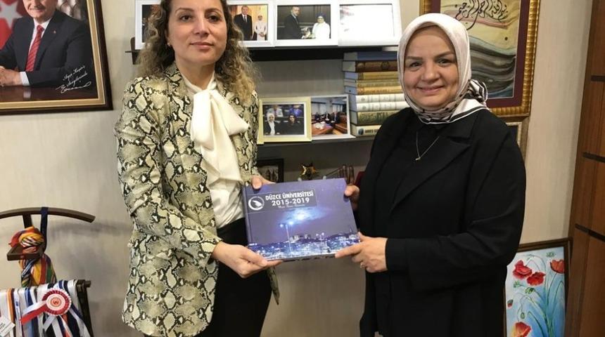 Rekt&ouml;r &Ccedil;akar yeni d&ouml;nem adayı olarak ziyaretlerine devam ediyor