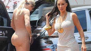 Alışverişe böyle gittiler! 