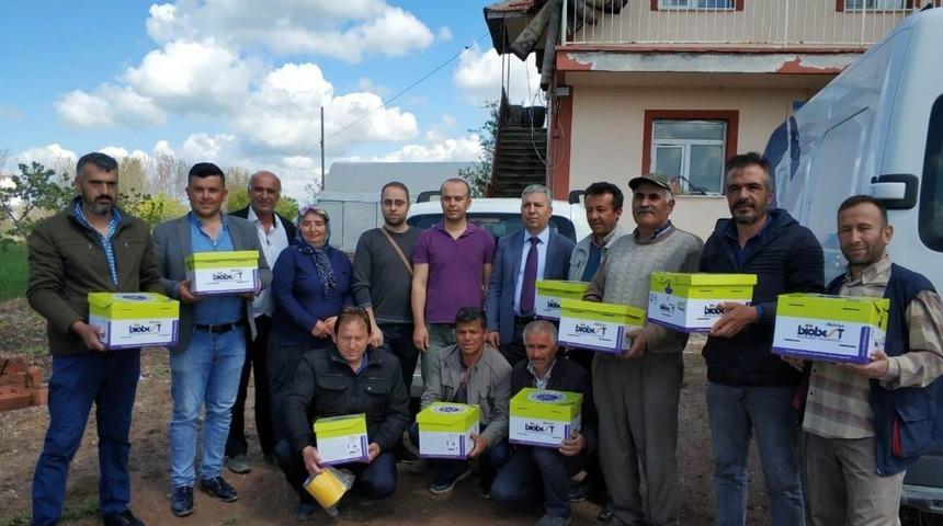 Beyşehir&rsquo;de seralarda yararlı b&ouml;cek ve arıyla domates &uuml;retimi