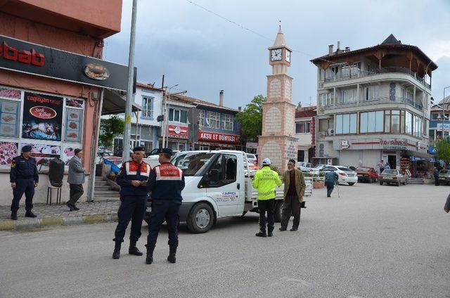 Kaymakam Taş sürücüleri bilgilendirildi